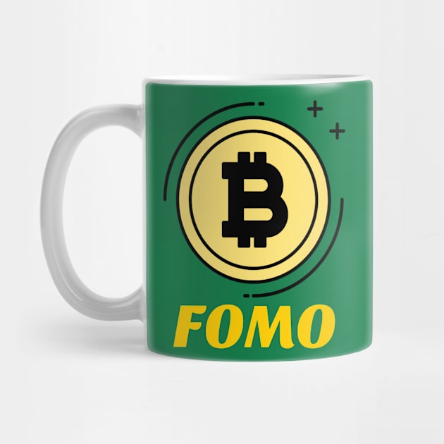 FOMO Bitcoin - Crypto Currency Bitcoin DogeCoin Ethereum Ripple by AbsurdStore